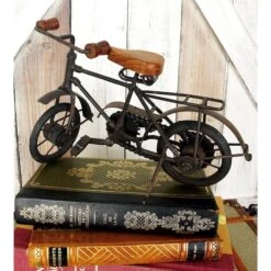 11" Black Metal Vintage Bicycle Sculpture, 2ct. 20 11" Black Metal Vintage Bicycle Sculpture, 2ct. -Michaels Decor Sale D366568S 8
