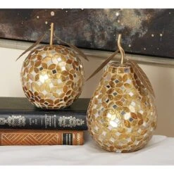 Gold Metal Glam Fruit Sculpture Set -Michaels Decor Sale D366569S 9