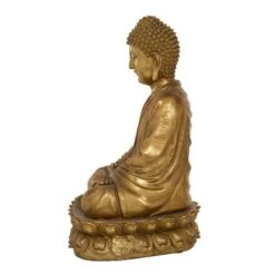 16" Gold Buddha Glam Sculpture -Michaels Decor Sale D366621S 3