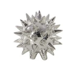 Silver Porcelain Glam Geometric Sculpture Set -Michaels Decor Sale D366625S 2