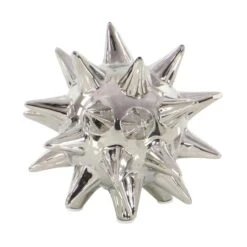 Silver Porcelain Glam Geometric Sculpture Set -Michaels Decor Sale D366625S 3