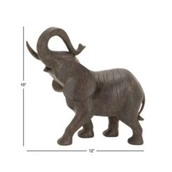 12" Gray Eclectic Elephant Sculpture -Michaels Decor Sale D366754S 6