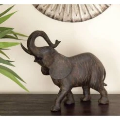 12" Gray Eclectic Elephant Sculpture -Michaels Decor Sale D366754S 7