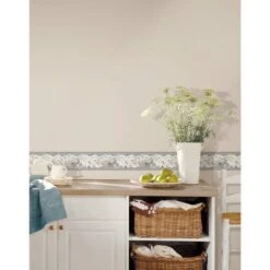 RoomMates Scrolling Leaves Architectural Peel & Stick Border 10 RoomMates Scrolling Leaves Architectural Peel & Stick Border -Michaels Decor Sale D368567S 2