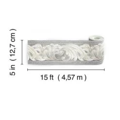 RoomMates Scrolling Leaves Architectural Peel & Stick Border 11 RoomMates Scrolling Leaves Architectural Peel & Stick Border -Michaels Decor Sale D368567S 4