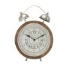 10" Brown Mango Wood & Aluminum Clock -Michaels Decor Sale D368579S 1