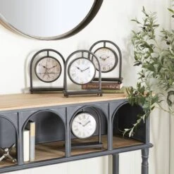 11" Black Metal Vintage Hanging Clock Set -Michaels Decor Sale D368580S 16