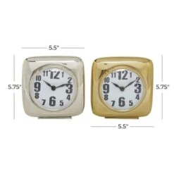 6" Contemporary Aluminum Clock Set -Michaels Decor Sale D368581S 6
