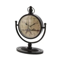12" Black Metal Vintage Clock Set 17 12" Black Metal Vintage Clock Set -Michaels Decor Sale D368583S 4