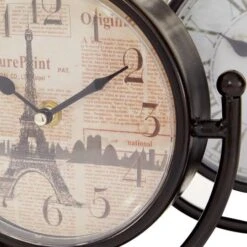 12" Black Metal Vintage Clock Set 20 12" Black Metal Vintage Clock Set -Michaels Decor Sale D368583S 7