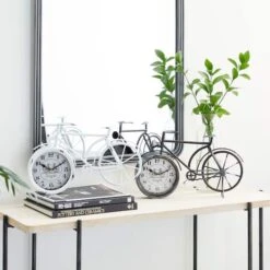 15" Metal Country Cottage Bicycle Clock Set 21 15" Metal Country Cottage Bicycle Clock Set -Michaels Decor Sale D368585S 9