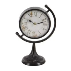 12" Black Metal Vintage Standing Clock Set 22 12" Black Metal Vintage Standing Clock Set -Michaels Decor Sale D368591S 3