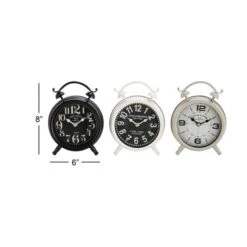 8" Round Metal Vintage Clock Set -Michaels Decor Sale D368593S 4
