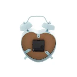 8.5" Metal Heart Farmhouse Clock Blue -Michaels Decor Sale D368595S 4