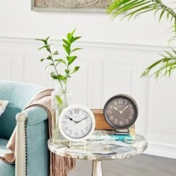 7" Round Metal Vintage Clock Set -Michaels Decor Sale D368600S 7