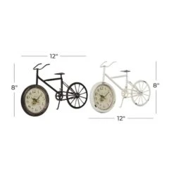 12" Metal Country Cottage Bicycle Clock Set 18 12" Metal Country Cottage Bicycle Clock Set -Michaels Decor Sale D368607S 8