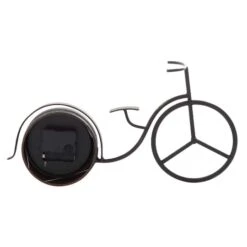 15" Black Metal Farmhouse Bicycle Clock -Michaels Decor Sale D368608S 5