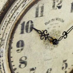 16" White Distressed Wood Country Clock -Michaels Decor Sale D368613S 3