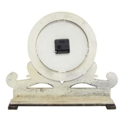 16" White Distressed Wood Country Clock -Michaels Decor Sale D368613S 4