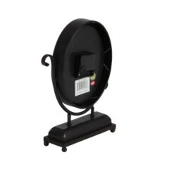 12" Black & White Metal Oval Clock Set -Michaels Decor Sale D368624S 8