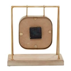 11" Gold Wood Farmhouse Swing Clock -Michaels Decor Sale D368626S 6