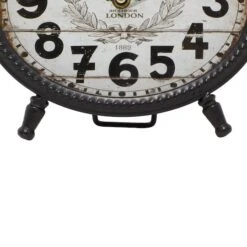 9" Black & White Metal Vintage Clock Set 22 9" Black & White Metal Vintage Clock Set -Michaels Decor Sale D368628S 8