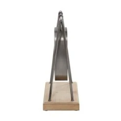 12" Gray Wood Farmhouse Swing Clock 15 12" Gray Wood Farmhouse Swing Clock -Michaels Decor Sale D368639S 3