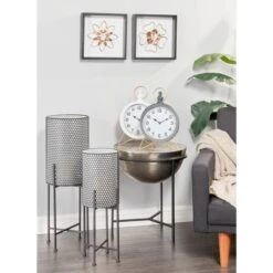 16" Multicolored Metal Traditional Round Clock Set 17 16" Multicolored Metal Traditional Round Clock Set -Michaels Decor Sale D368645S 9