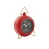9" Red Metal Farmhouse Table Clock -Michaels Decor Sale D368646S 1