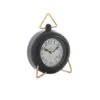 9" Black Metal Farmhouse Table Clock 2 9" Black Metal Farmhouse Table Clock -Michaels Decor Sale D368648S 1