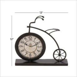 13" Brown Metal Penny-Farthing Clock -Michaels Decor Sale D368653S 7