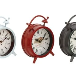 8" Multi Colored Metal Vintage Clock Set -Michaels Decor Sale D368658S 3