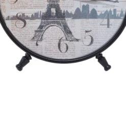 12" Wide Round Vintage Black Metal Clock Set -Michaels Decor Sale D368664S 9