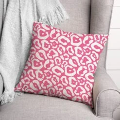 Pink Cheetah Throw Pillow -Michaels Decor Sale D368759S 2