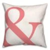 Pink Ampersand Throw Pillow -Michaels Decor Sale D368773S 1