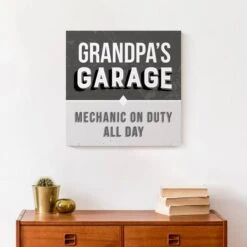 Grandpa's Garage Canvas Wall Art -Michaels Decor Sale D369982S 4