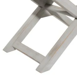 20" Black Wood Farmhouse Stool -Michaels Decor Sale D370011S 5