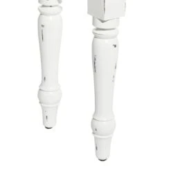 White Wood Farmhouse Bench -Michaels Decor Sale D370032S 3