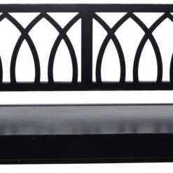 Dark Mahogany Wooden Farmhouse Indoor Bench -Michaels Decor Sale D370048S 4