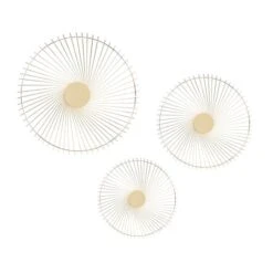 Gold Metal Contemporary Wall Décor Set, 16", 18" & 23" 11 Gold Metal Contemporary Wall Décor Set, 16", 18" & 23" -Michaels Decor Sale D370129S 1 1