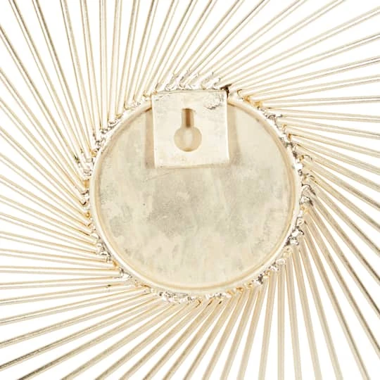 Gold Metal Contemporary Wall Décor Set, 16", 18" & 23" 7 Gold Metal Contemporary Wall Décor Set, 16", 18" & 23" - Image 5