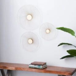 Gold Metal Contemporary Wall Décor Set, 16", 18" & 23" 17 Gold Metal Contemporary Wall Décor Set, 16", 18" & 23" -Michaels Decor Sale D370129S 7