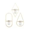 CosmoLiving By Cosmopolitan Gold Vase Metal Wall Décor Set, 3ct. -Michaels Decor Sale D370160S 1