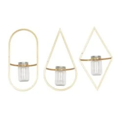 CosmoLiving By Cosmopolitan Gold Vase Metal Wall Décor Set, 3ct. 11 CosmoLiving By Cosmopolitan Gold Vase Metal Wall Décor Set, 3ct. -Michaels Decor Sale D370160S 2