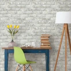 RoomMates Brick Peel & Stick Wallpaper Gray Taupe -Michaels Decor Sale D372250S 3