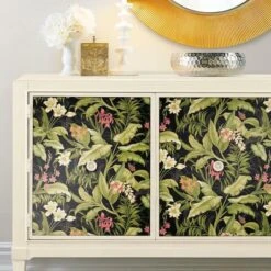 RoomMates Wailea Coast Peel & Stick Wallpaper Black/Green -Michaels Decor Sale D372328S 4