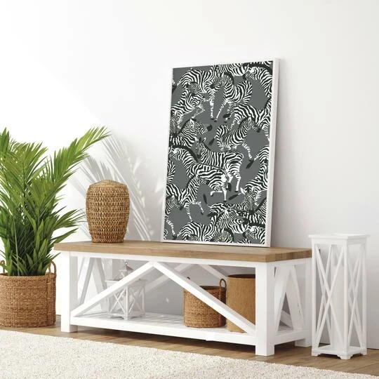 RoomMates Herd Together Peel & Stick Wallpaper Gray 6 RoomMates Herd Together Peel & Stick Wallpaper Gray - Image 4