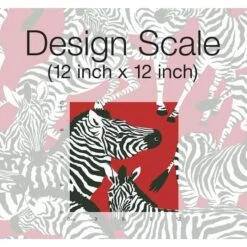 RoomMates Herd Together Peel & Stick Wallpaper Red -Michaels Decor Sale D372346S 6