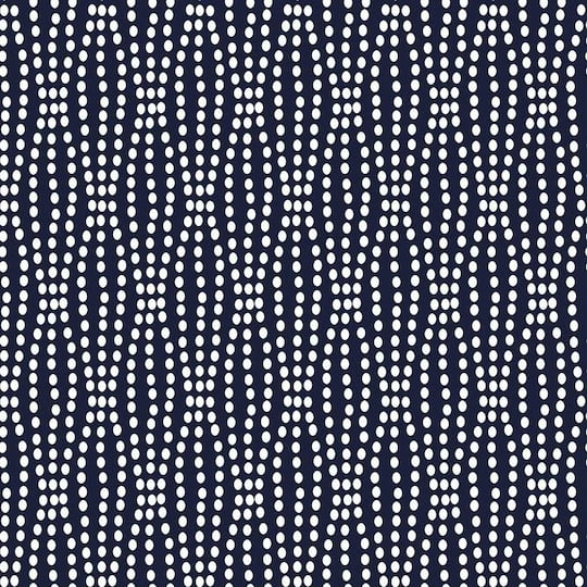 RoomMates Strands Peel & Stick Wallpaper Navy And White 5 RoomMates Strands Peel & Stick Wallpaper Navy And White - Image 3
