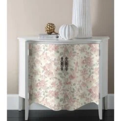 RoomMates Watercolor Floral Peel & Stick Wallpaper Pink/Green -Michaels Decor Sale D372492S 3